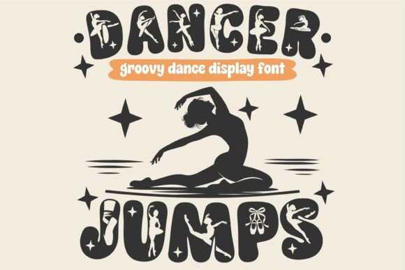 Dancer Jumps: A Playful Display Font for Joyful Editorial Moments
