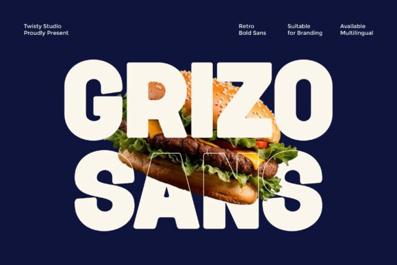 Grizo Sans: A Retro Bold Sans That Commands Attention