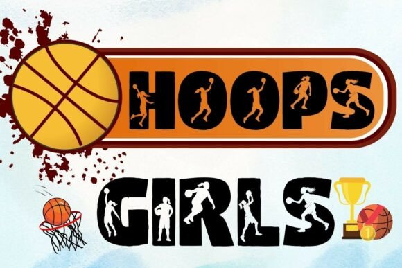 Hoops Girls: A Bold Decorative Font for Expressive Brand Identities
