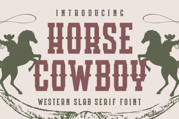 Horse Cowboy: A Western Slab Serif That Builds Real Brand Character