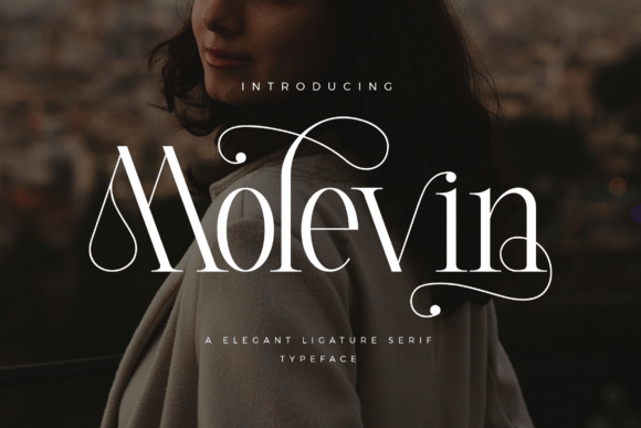 Molevin: A Serif Font with Quiet Vintage Charm