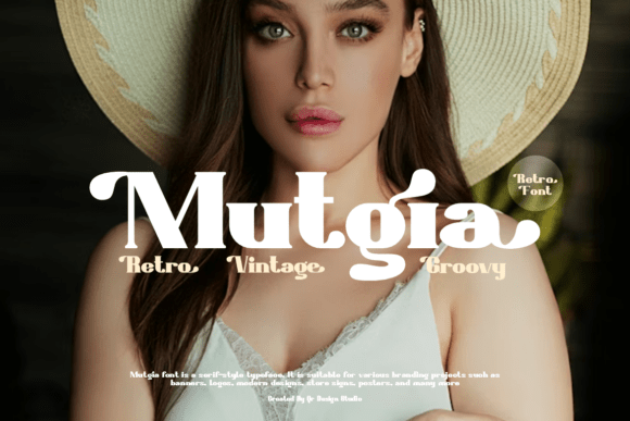 Mutgia: A Bold Serif Font for Scroll-Stopping Marketing