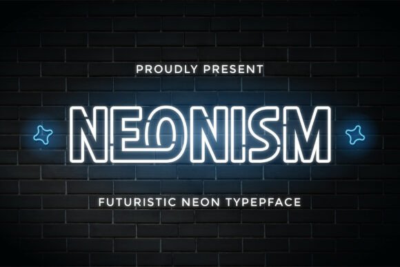 Neonism: A Futuristic Sans Serif Font That Elevates Real Business Branding