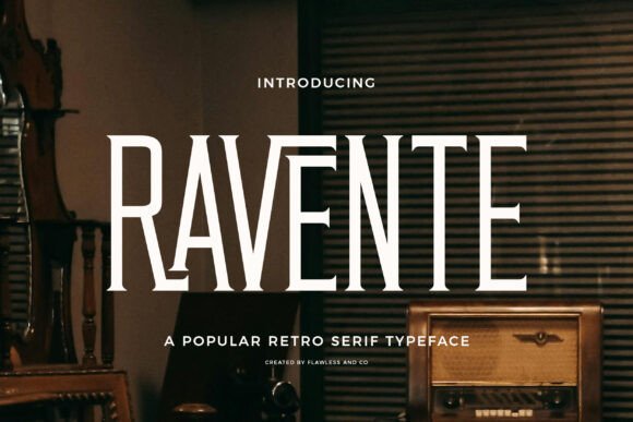Ravente: A Serif Font That Makes Your Brand Feel Thoughtful & Timeless