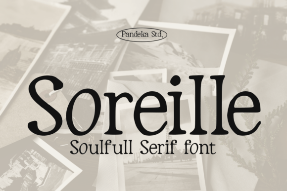 Soreille: A Warm, Retro-Inspired Serif Font for Editorial Design