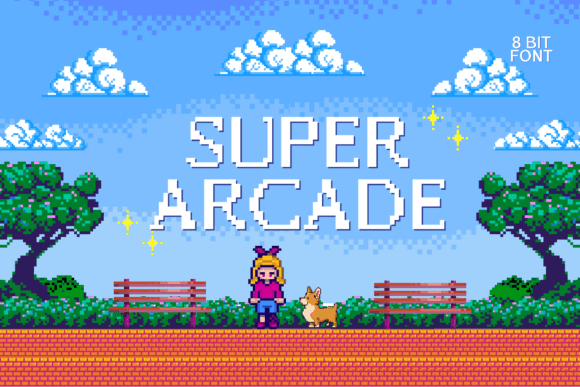 Super Arcade Font: Editorial Charm for Covers, Headers & Brand Identity