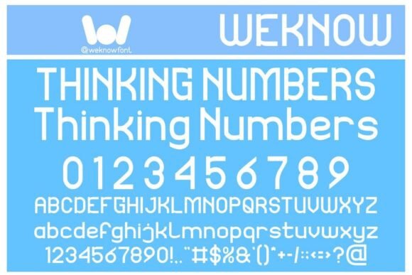 Thinking Numbers